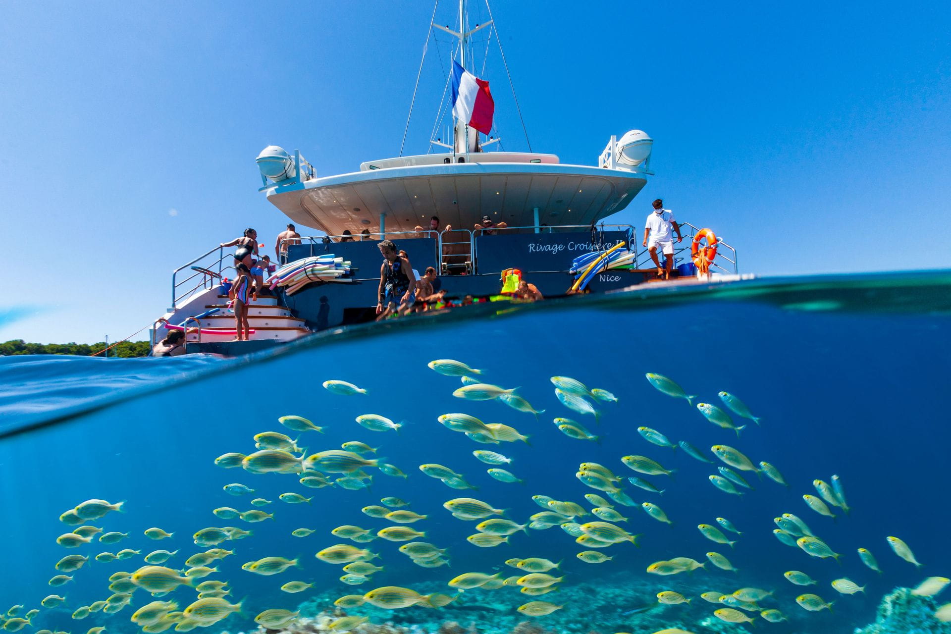 sortie en catamaran Rivage Croisière