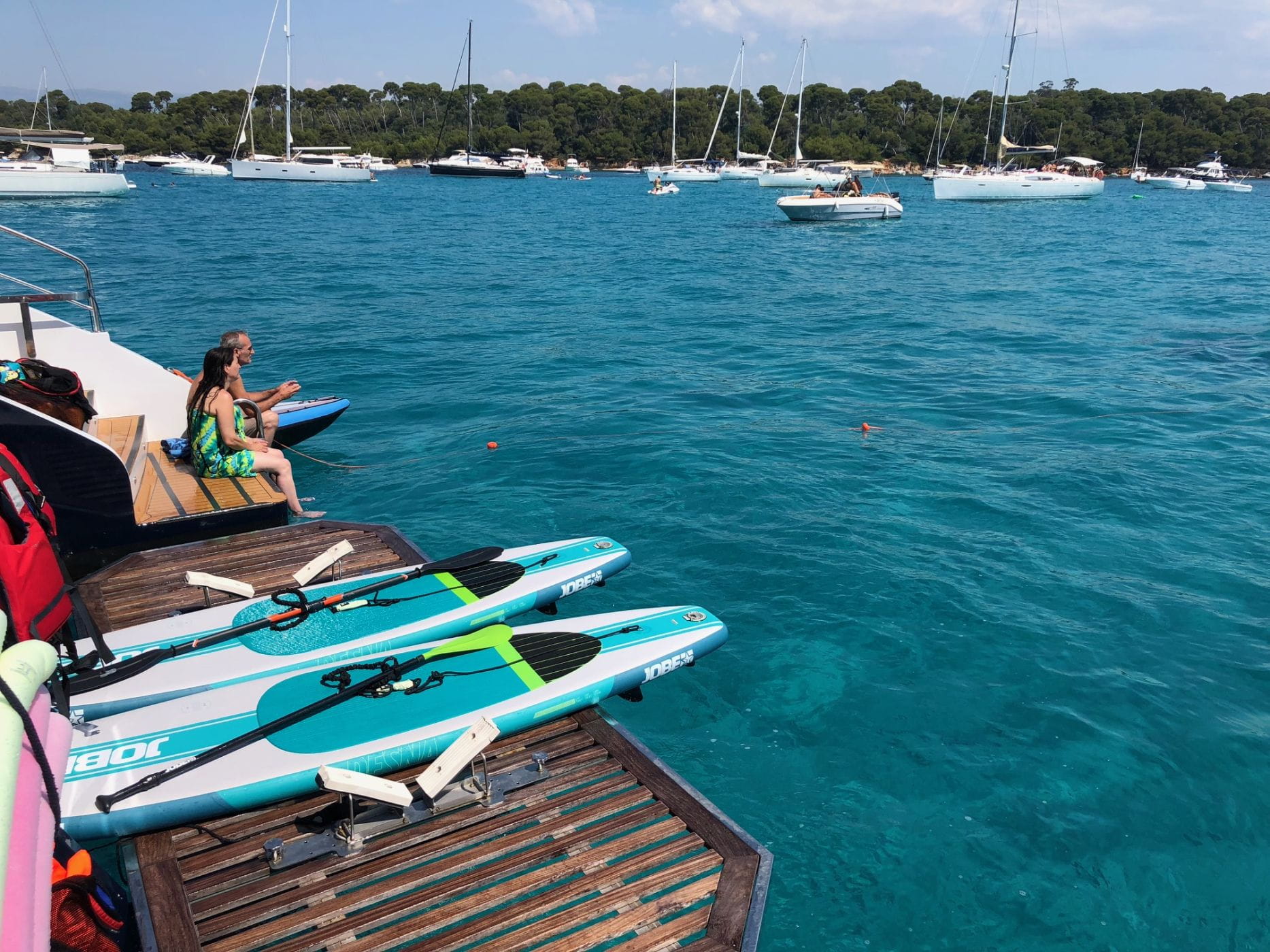 les équipements nautiques du Rivage Croisière